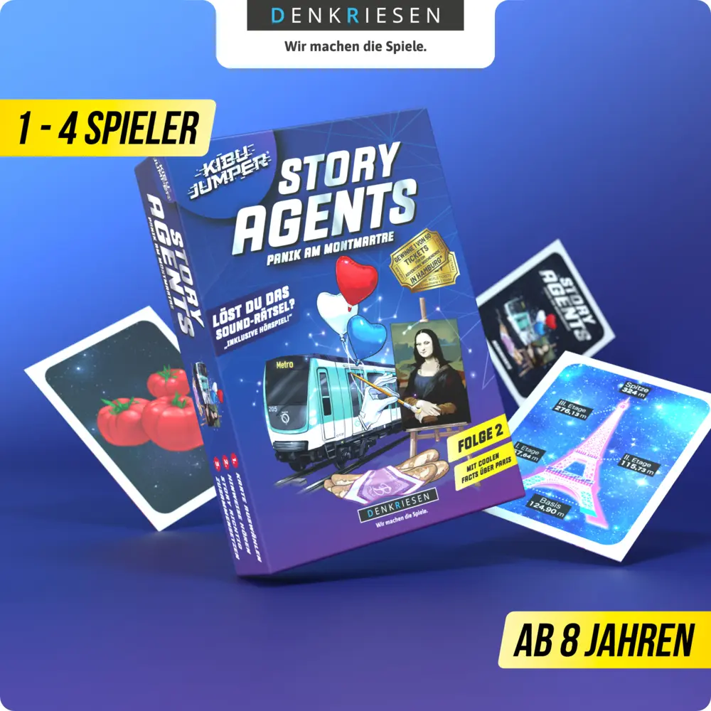 Bild: 4260528096503 | DENKRIESEN - KIBU JUMPER® - Story Agents - Paris - "Panik am...