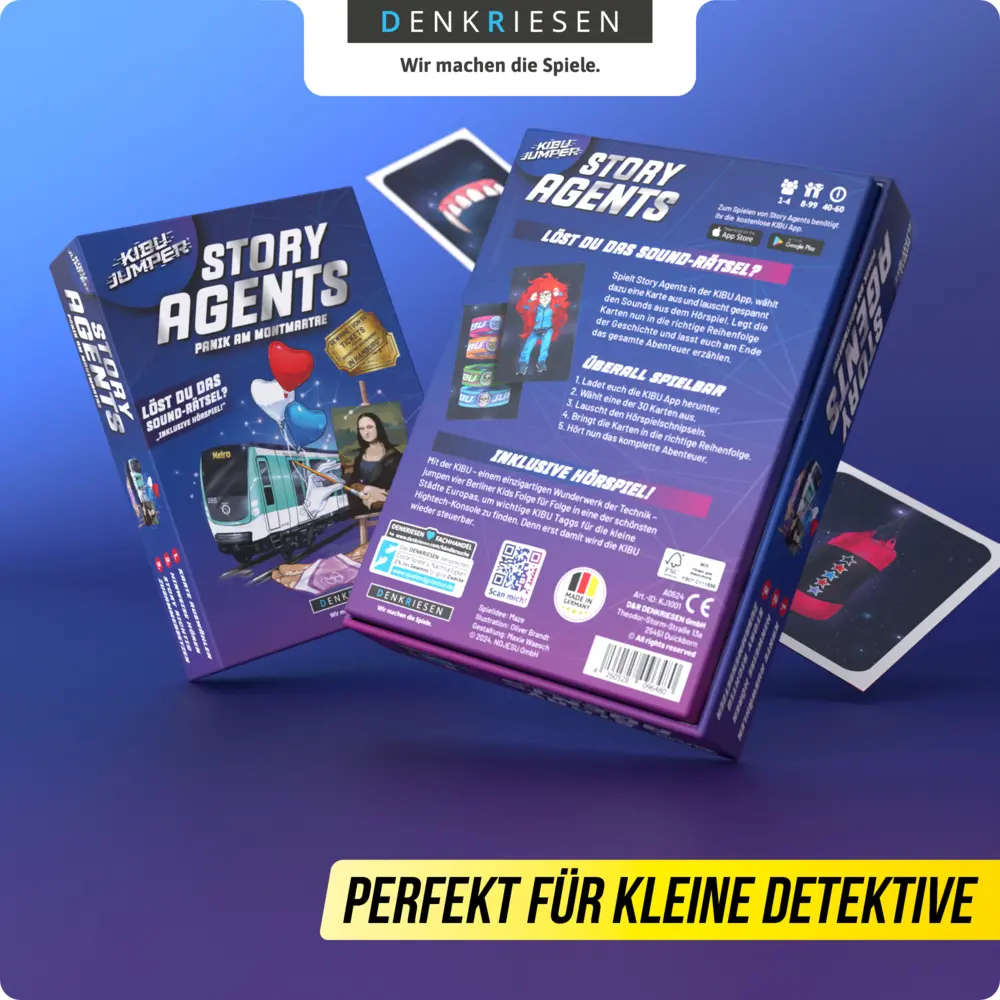 Bild: 4260528096503 | DENKRIESEN - KIBU JUMPER® - Story Agents - Paris - "Panik am...