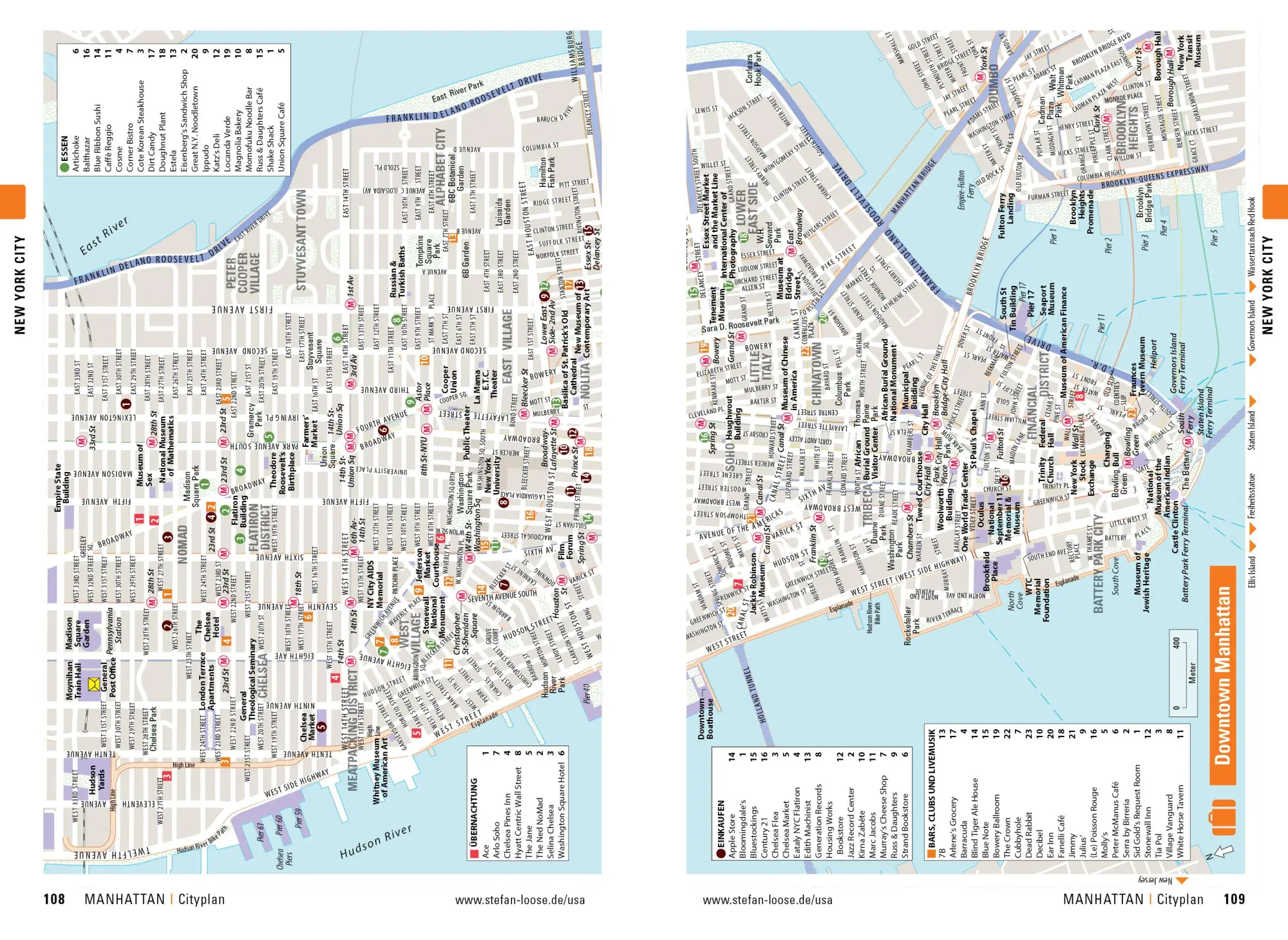 Bild: 9783770166503 | Stefan Loose Reiseführer USA, Der Osten | mit Reiseatlas | Taschenbuch
