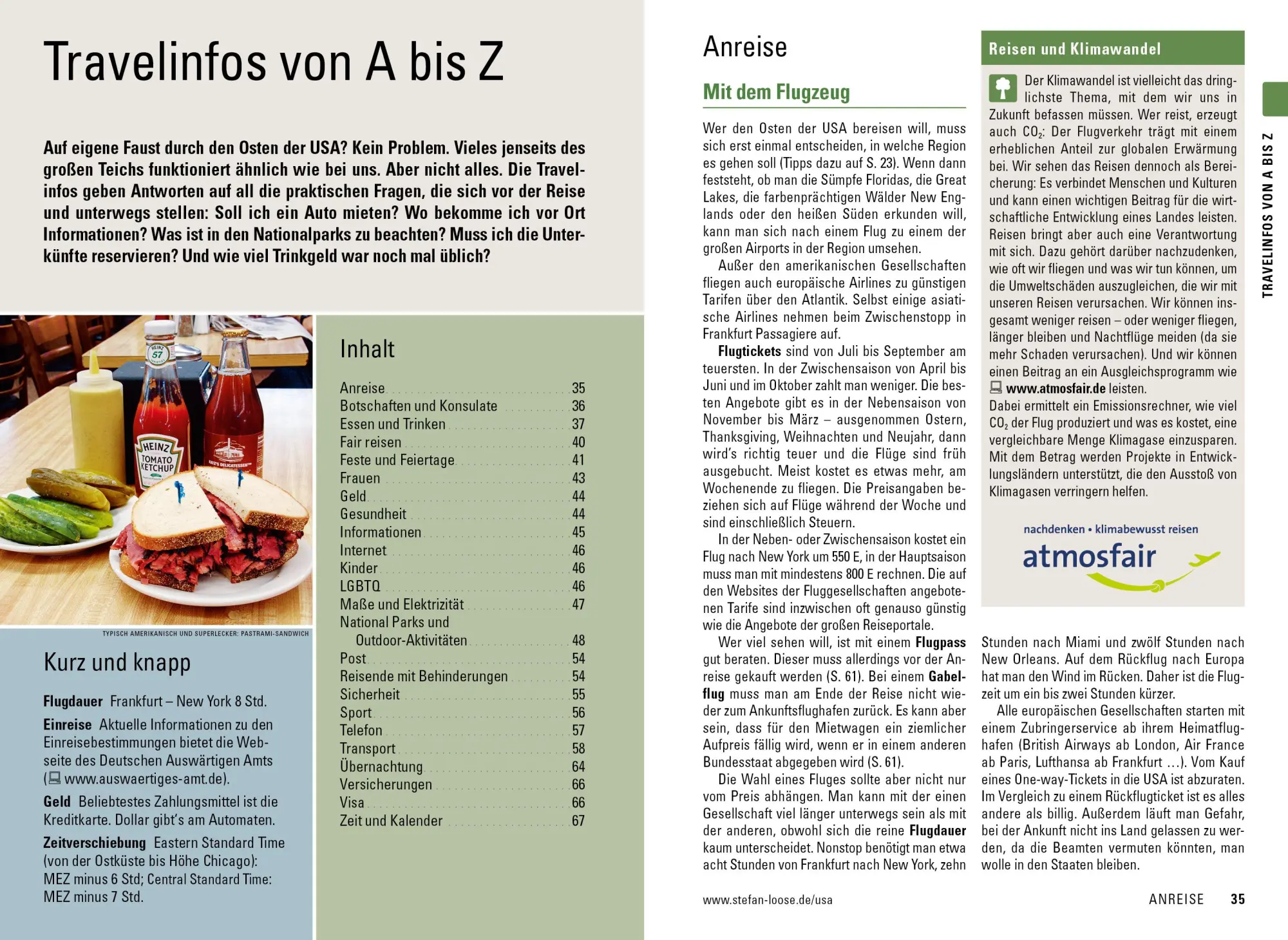 Bild: 9783770166503 | Stefan Loose Reiseführer USA, Der Osten | mit Reiseatlas | Taschenbuch