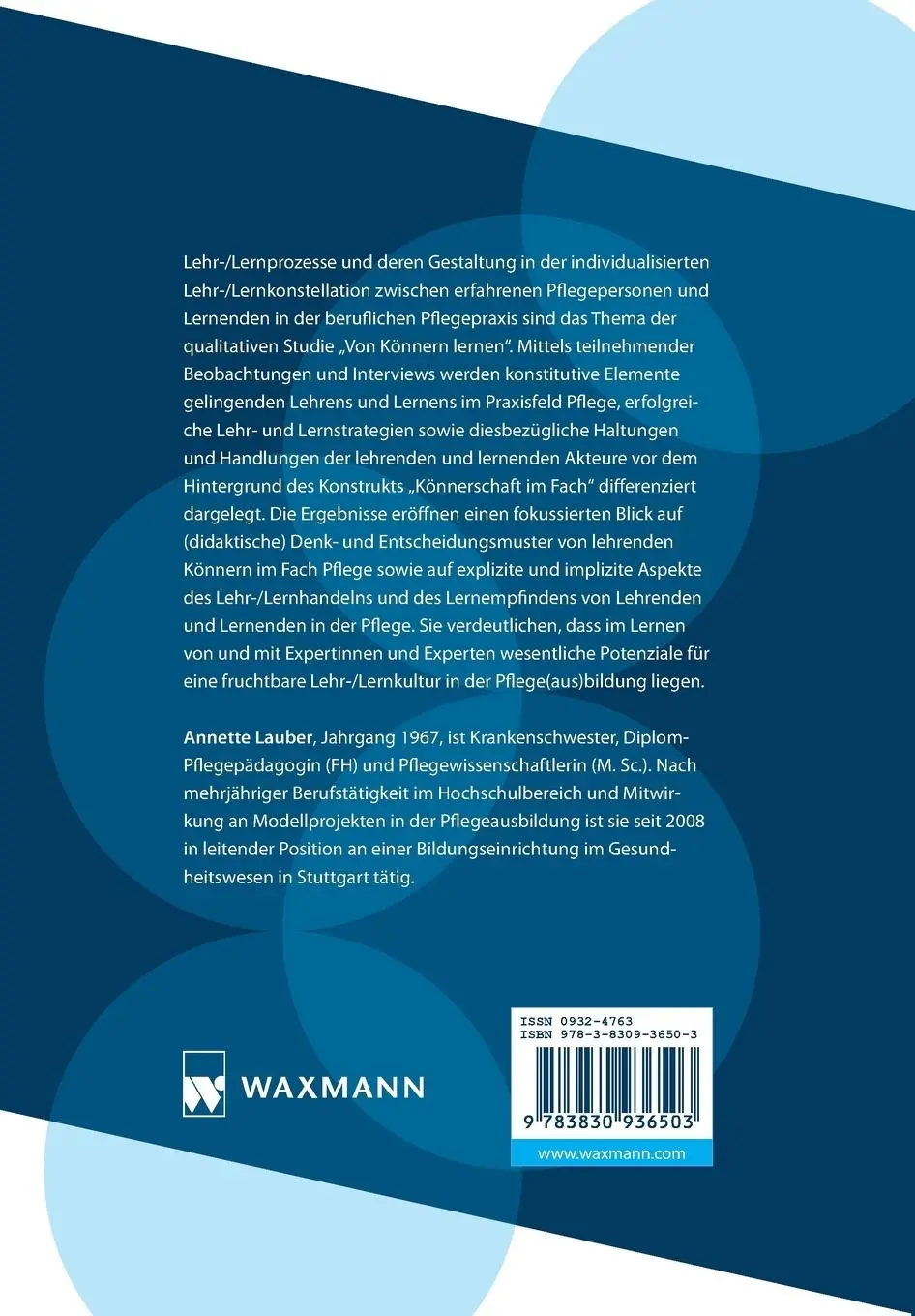 Rückseite: 9783830936503 | Von Könnern lernen | Annette Lauber | Taschenbuch | Paperback | 284 S.