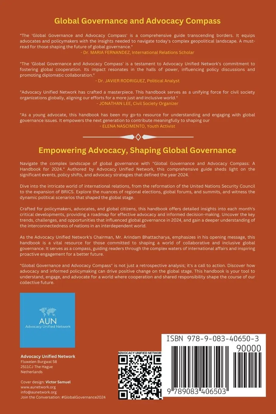 Rückseite: 9789083406503 | Global Governance and Advocacy Compass | a Handbook for 2024 | Buch