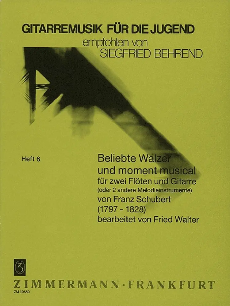 Cover: 9790010196503 | Walzer und Moment musical | Franz Schubert | Buch | EAN 9790010196503