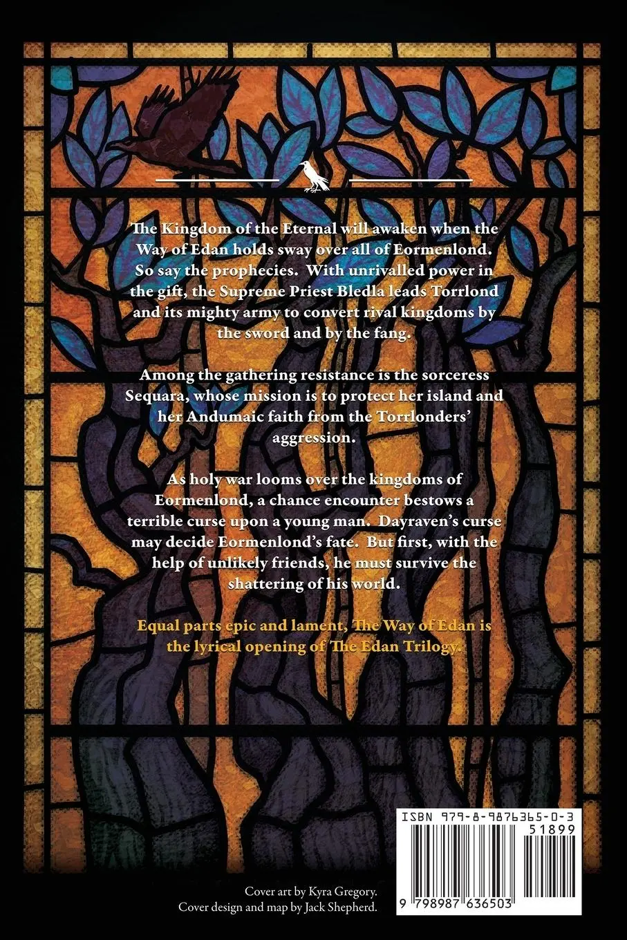 Rückseite: 9798987636503 | The Way of Edan | Book One of The Edan Trilogy | Philip Chase | Buch