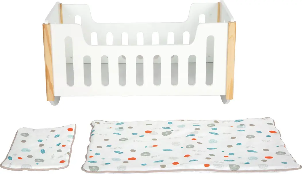 Bild: 4020972126603 | Puppenbett zum Wiegen Little Button | small foot-Verpackung | 12660