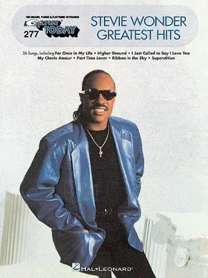 Cover: 9780634066603 | Stevie Wonder - Greatest Hits | E-Z Play Today Volume 277 | Wonder
