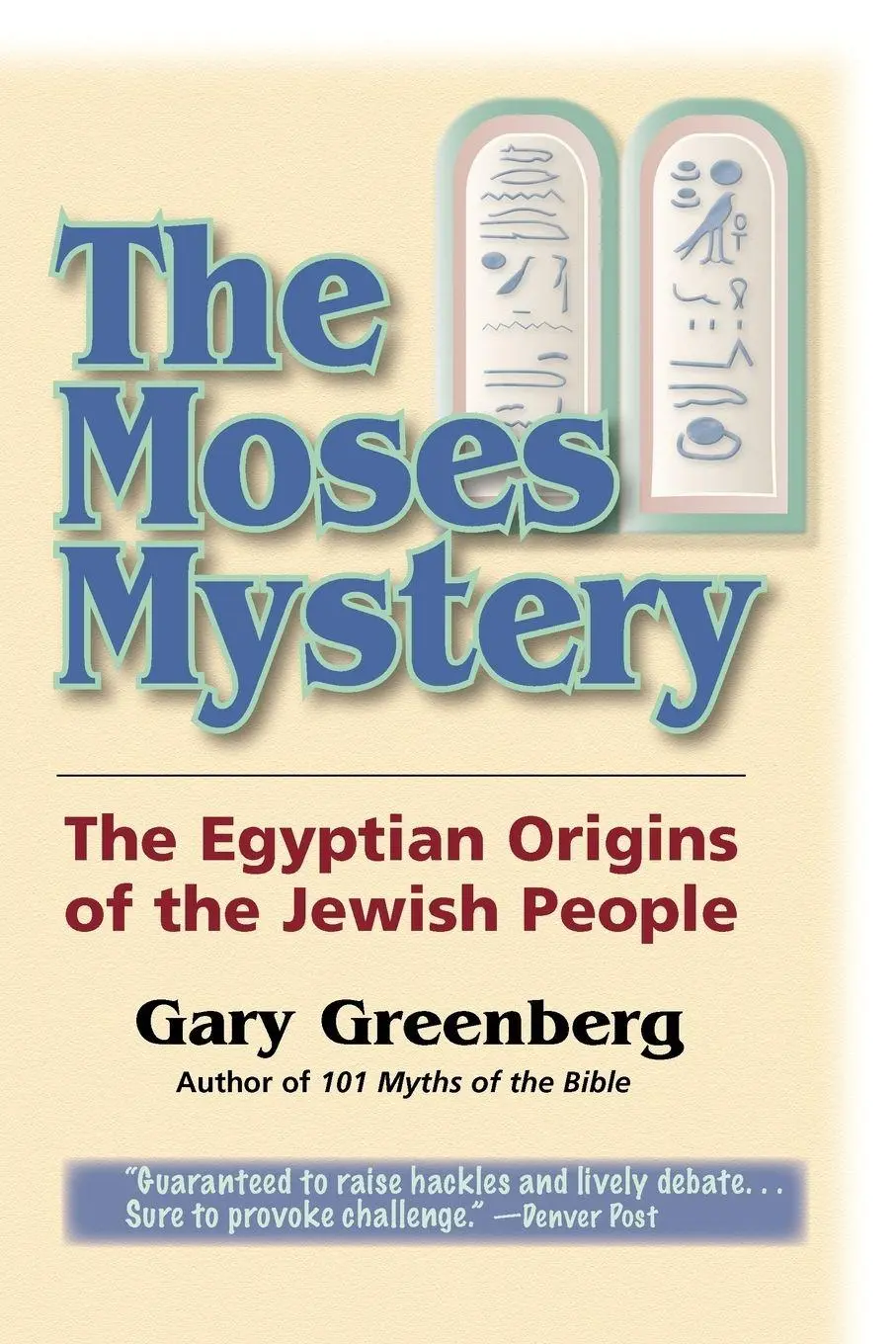 Cover: 9780981496603 | The Moses Mystery | The Egyptian Origins of the Jewish People | Buch