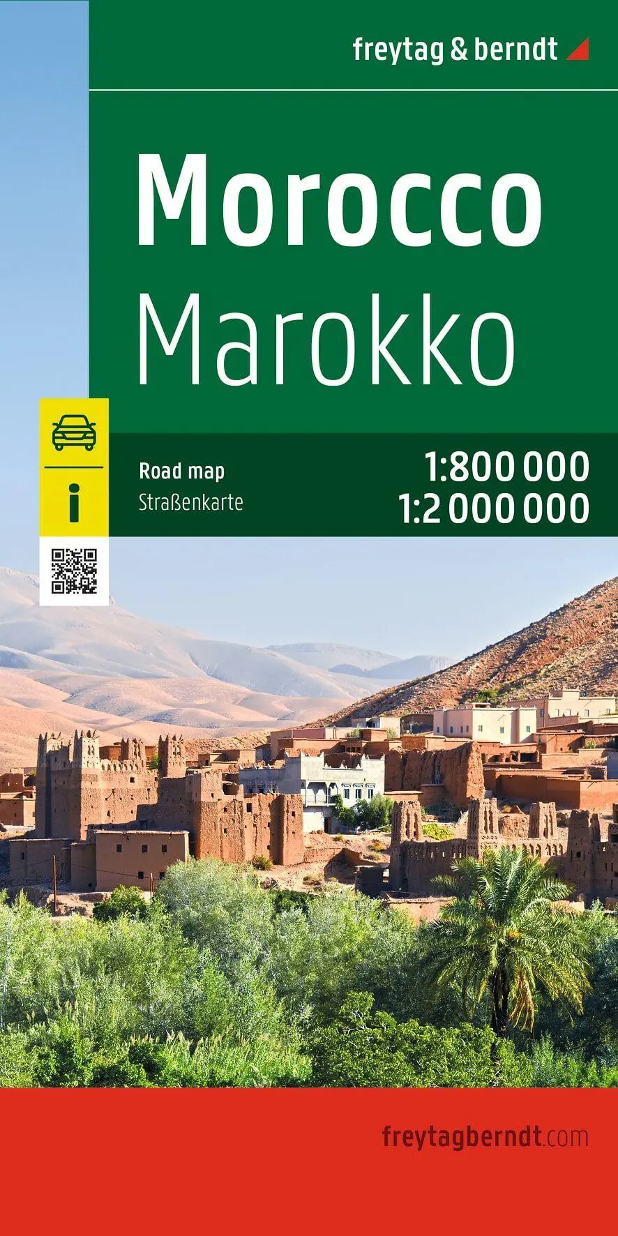 Cover: 9783991546603 | freytag &amp; berndt Straßenkarte Marokko 1:800.000 | (Land-)Karte | 2026