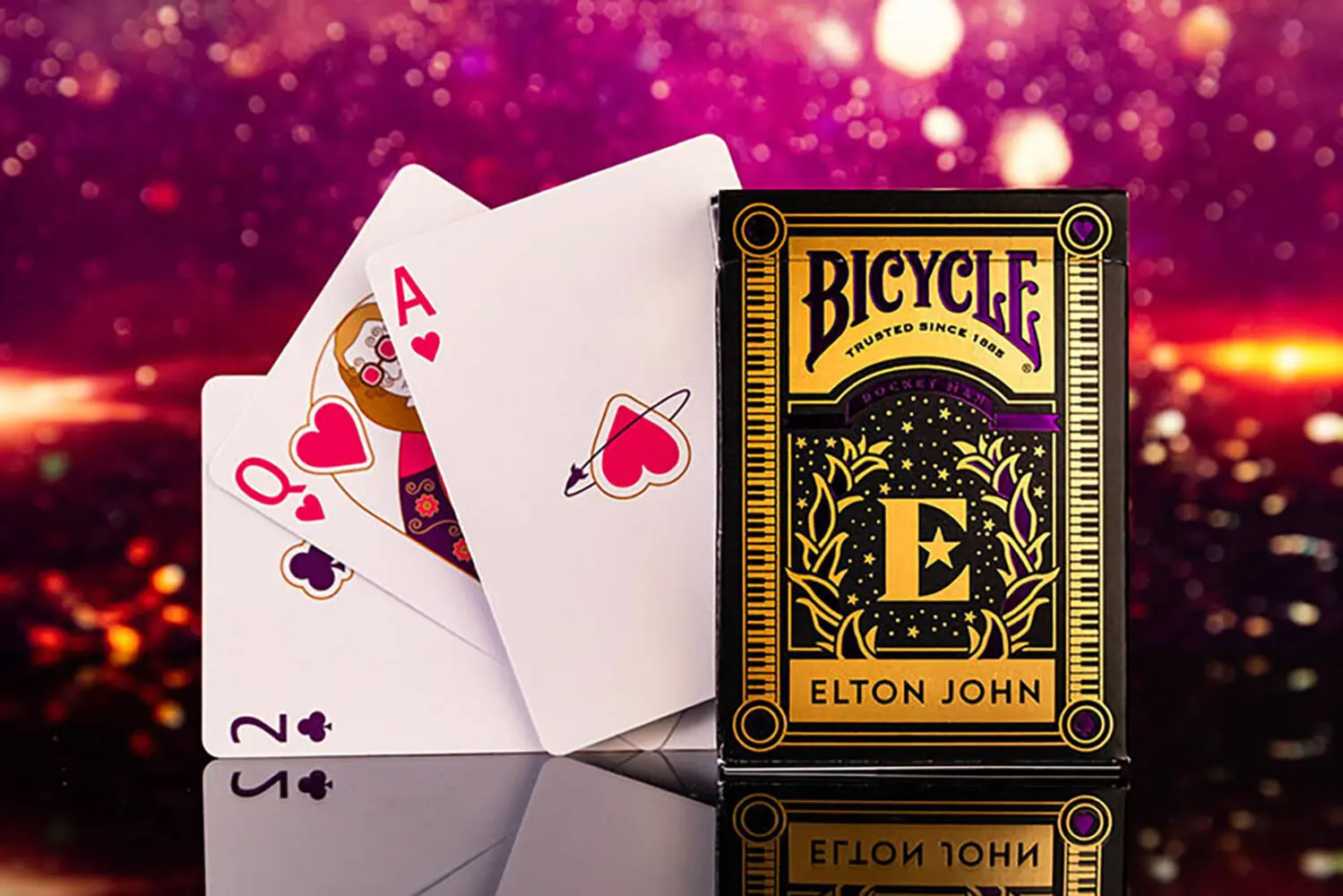 Bild: 73854096703 | Bicycle Elton John | United States Playing Card Company | USPC | Spiel