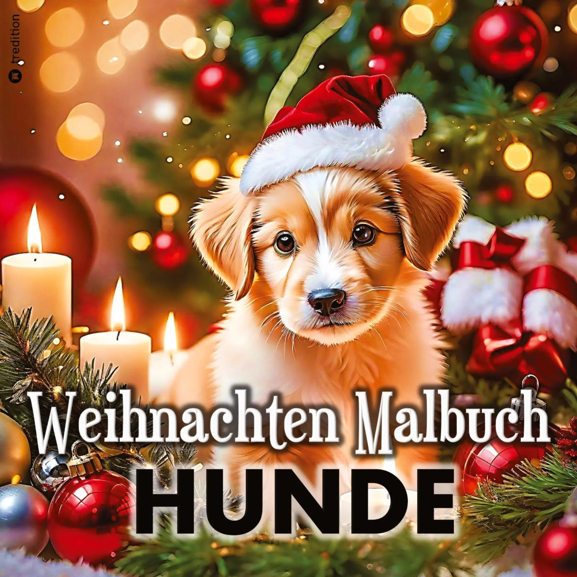 Cover: 9783384046703 | Malbuch Weihnachten für Erwachsene Hunde Weihnachten Süße...