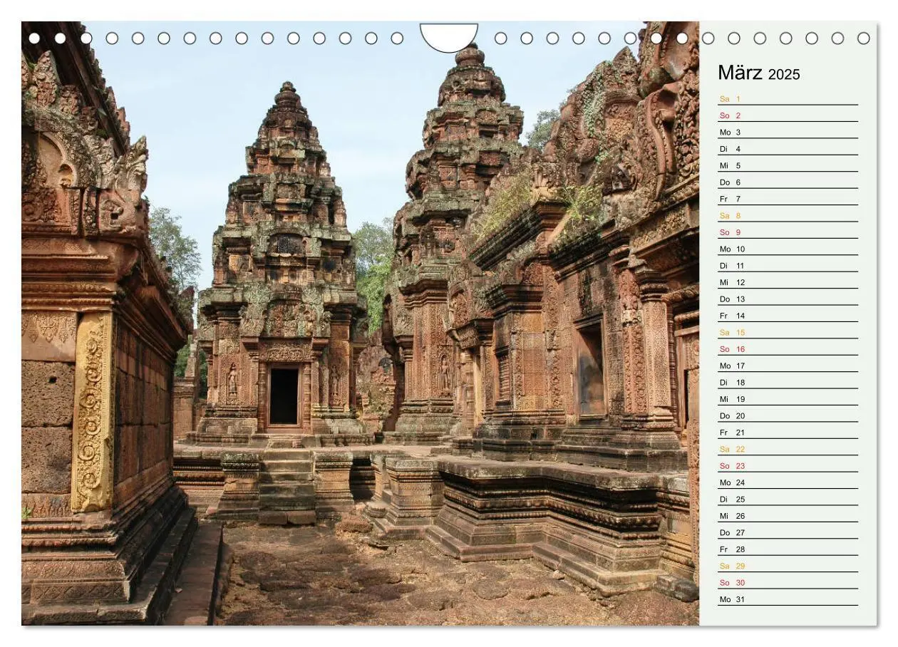 Bild: 9783435146703 | Asien - Thailand und Kambodscha (Wandkalender 2025 DIN A4 quer),...