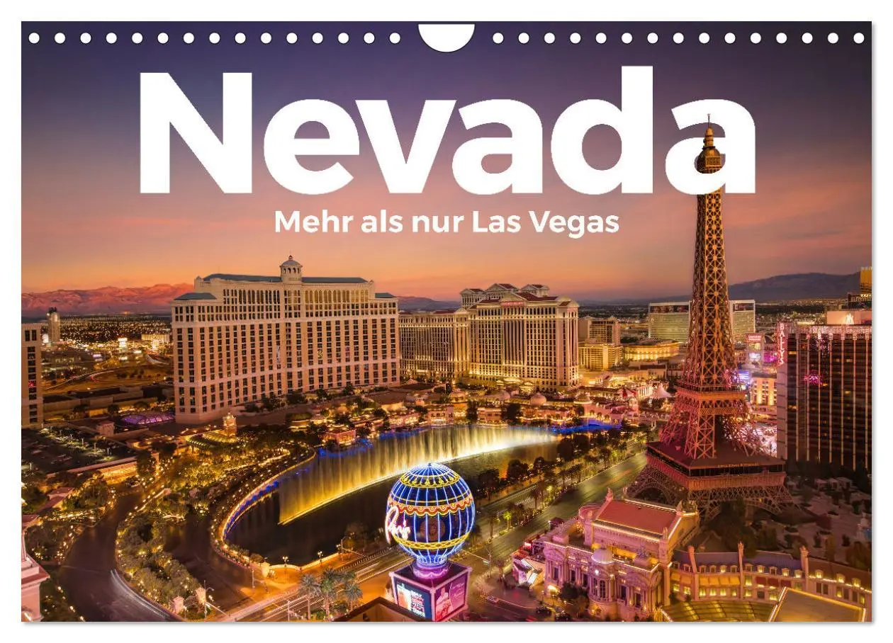 Cover: 9783457616703 | Nevada - Mehr als nur Las Vegas (Wandkalender 2026 DIN A4 quer),...