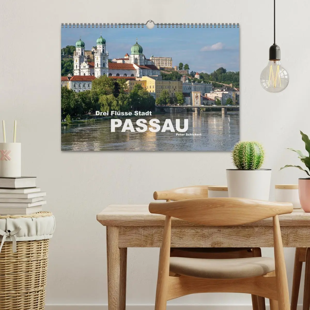 Bild: 9783457786703 | Drei Flüsse Stadt Passau (Wandkalender 2026 DIN A3 quer), CALVENDO...