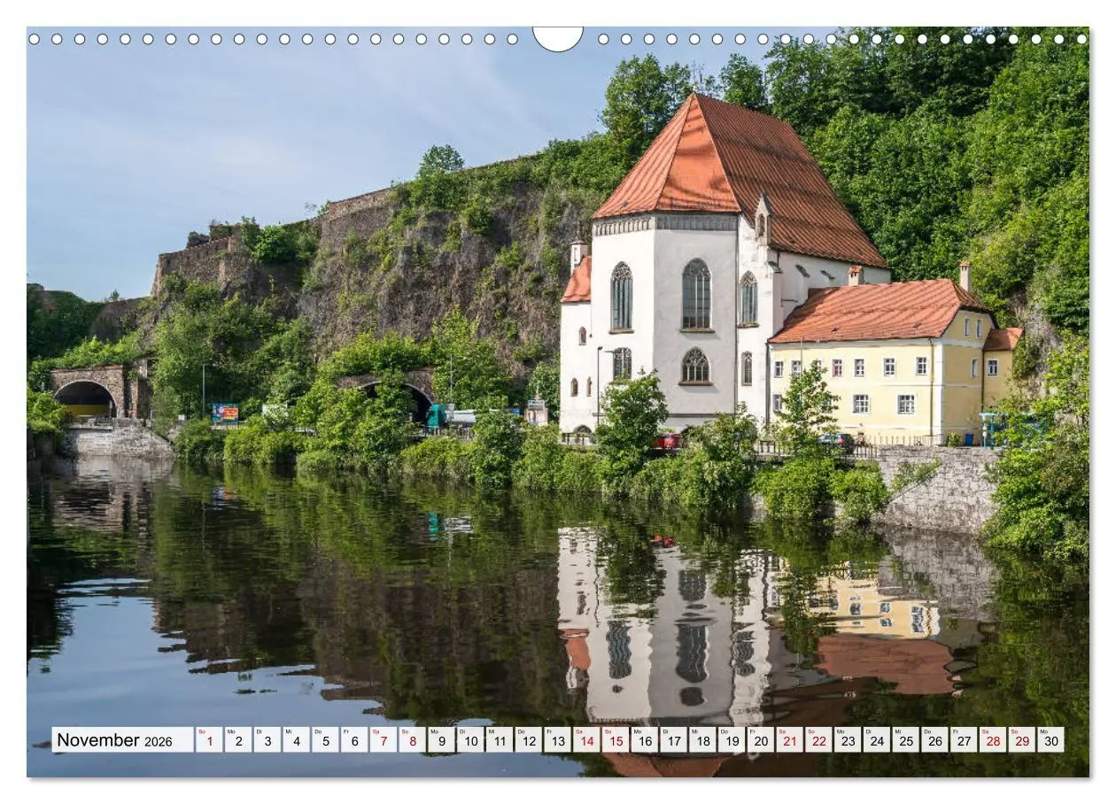 Bild: 9783457786703 | Drei Flüsse Stadt Passau (Wandkalender 2026 DIN A3 quer), CALVENDO...