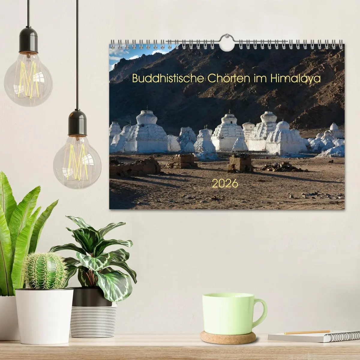 Bild: 9783516016703 | Buddhistische Chörten im Himalaya (Wandkalender 2026 DIN A4 quer),...