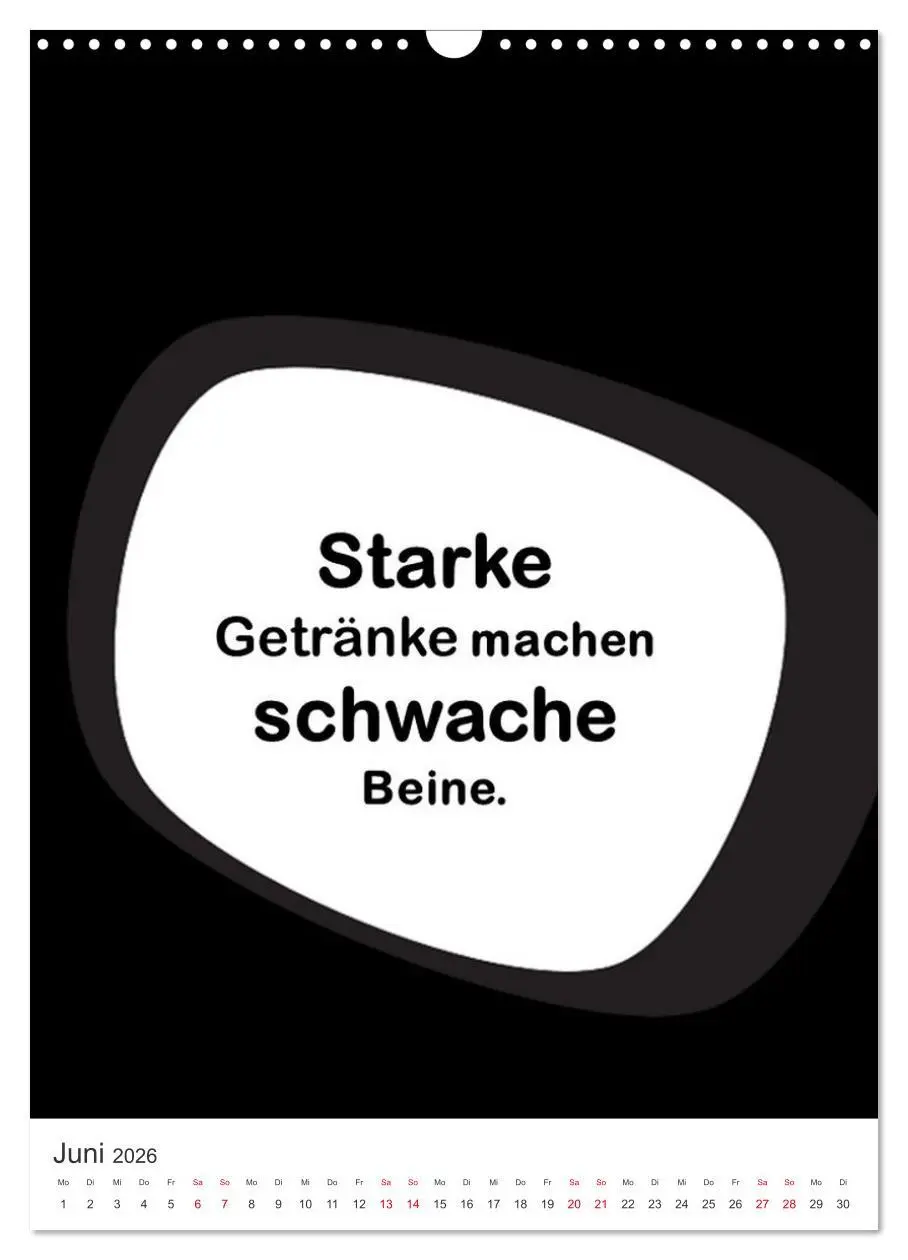 Bild: 9783516326703 | SPRUCH-Beutel voller Sprüche rund ums TRINKEN (Wandkalender 2026...