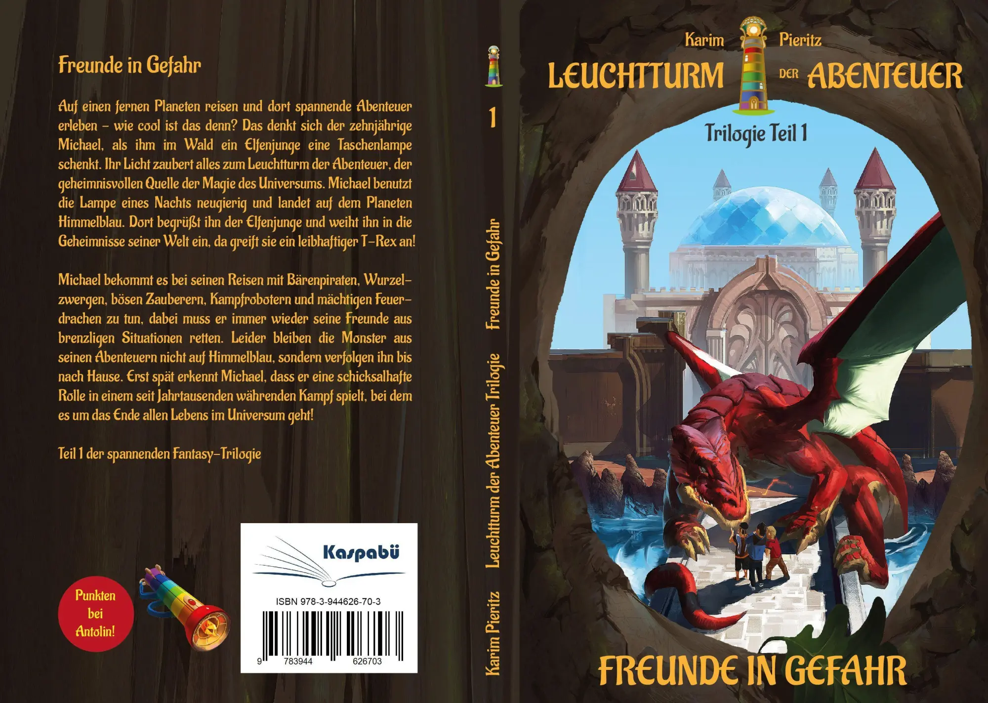Bild: 9783944626703 | Leuchtturm der Abenteuer 1 Freunde in Gefahr - Kinderbuch ab 10 -...