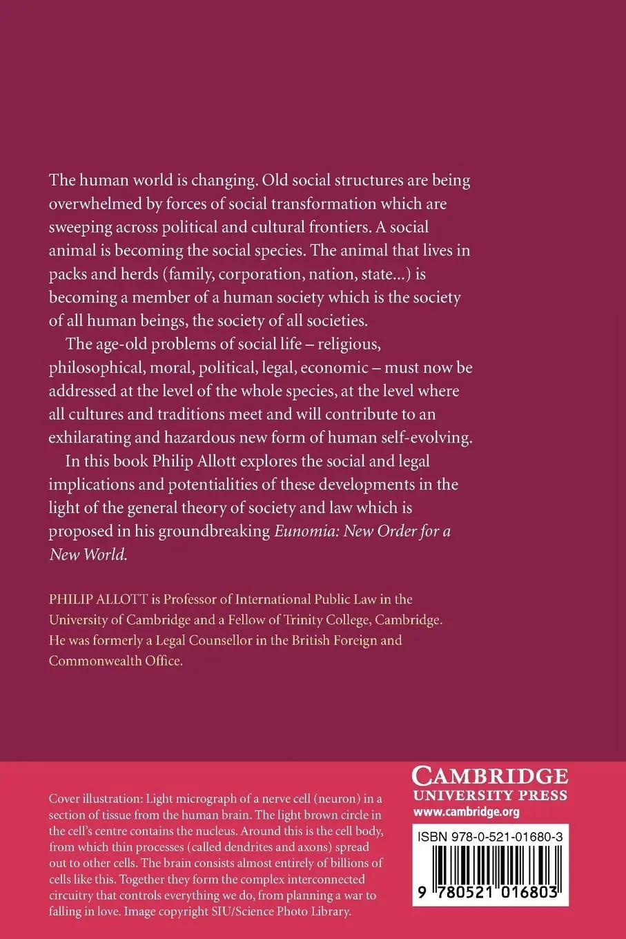 Rückseite: 9780521016803 | The Health of Nations | Society and Law Beyond the State | Allott