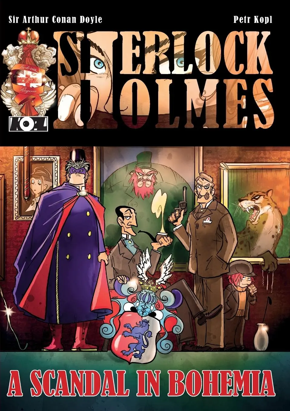 Cover: 9781780926803 | A Scandal In Bohemia - A Sherlock Holmes Graphic Novel | Petr Kopl