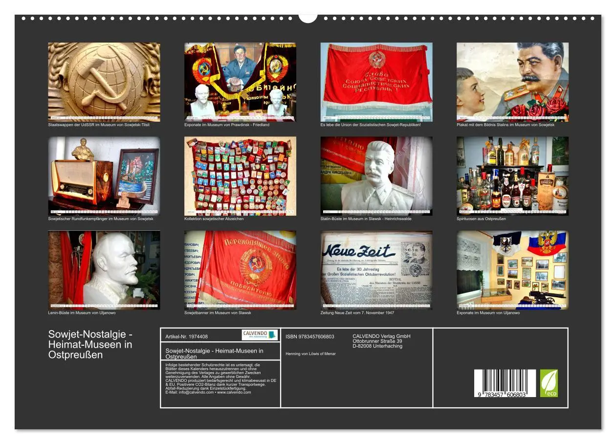 Bild: 9783457606803 | Sowjet-Nostalgie - Heimat-Museen in Ostpreußen (Wandkalender 2026...