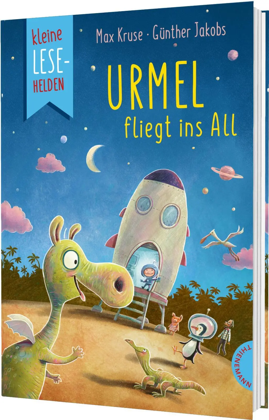 Cover: 9783522186803 | Kleine Lesehelden: Urmel fliegt ins All | Max Kruse (u. a.) | Buch
