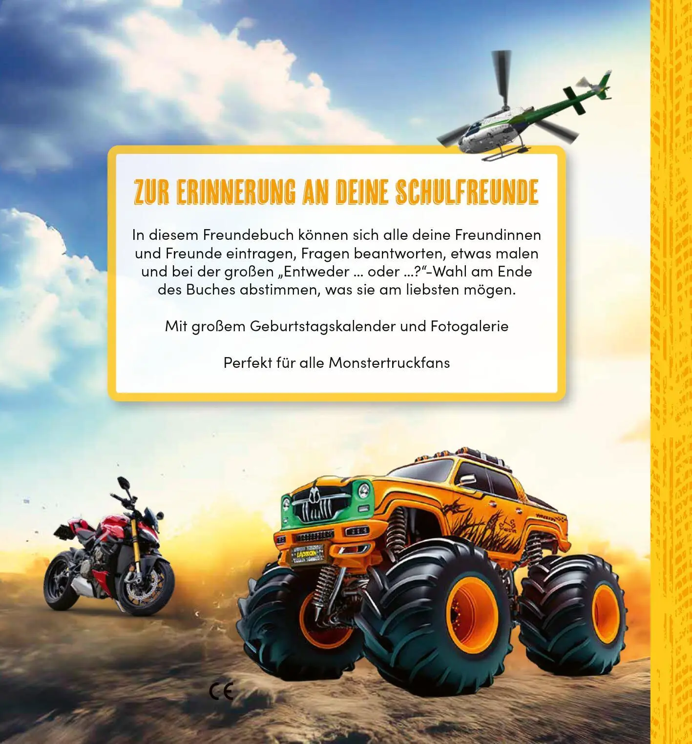 Rückseite: 4014489136903 | Meine Schulfreunde - Monstertruck | Buch | 80 S. | Deutsch | 2025
