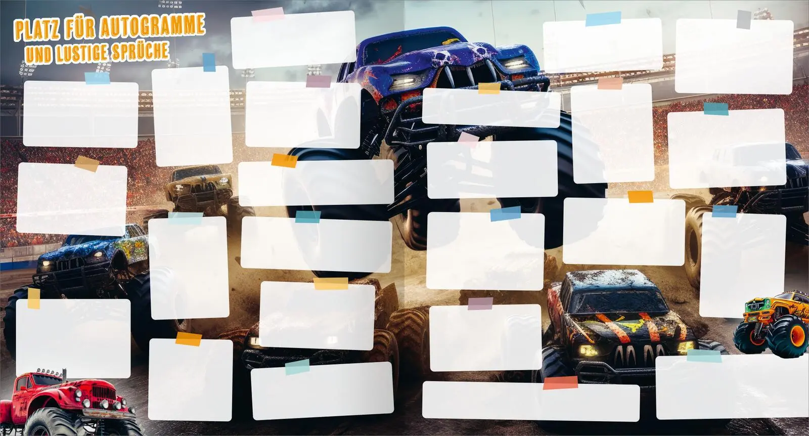 Bild: 4014489136903 | Meine Schulfreunde - Monstertruck | Buch | 80 S. | Deutsch | 2025
