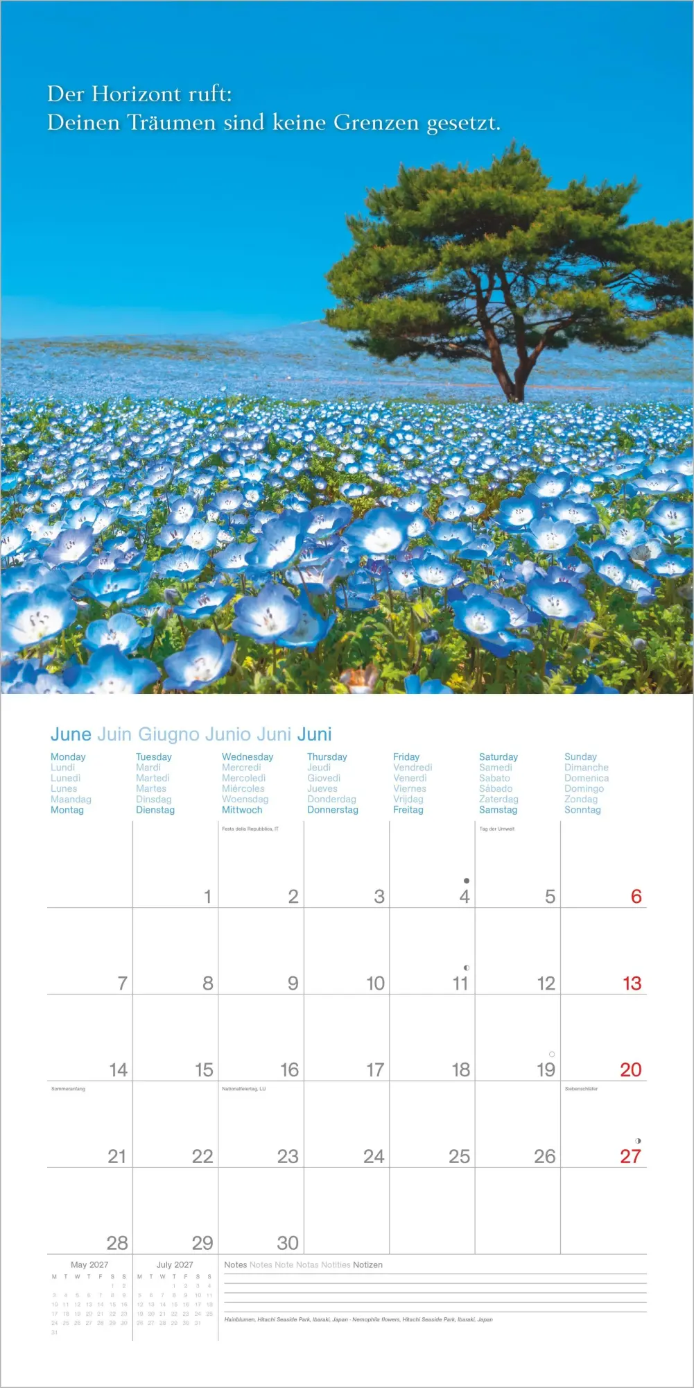 Bild: 4069095016903 | Augenblicke für Dich 2027 | Neumann Verlage GmbH &amp; Co KG | Kalender