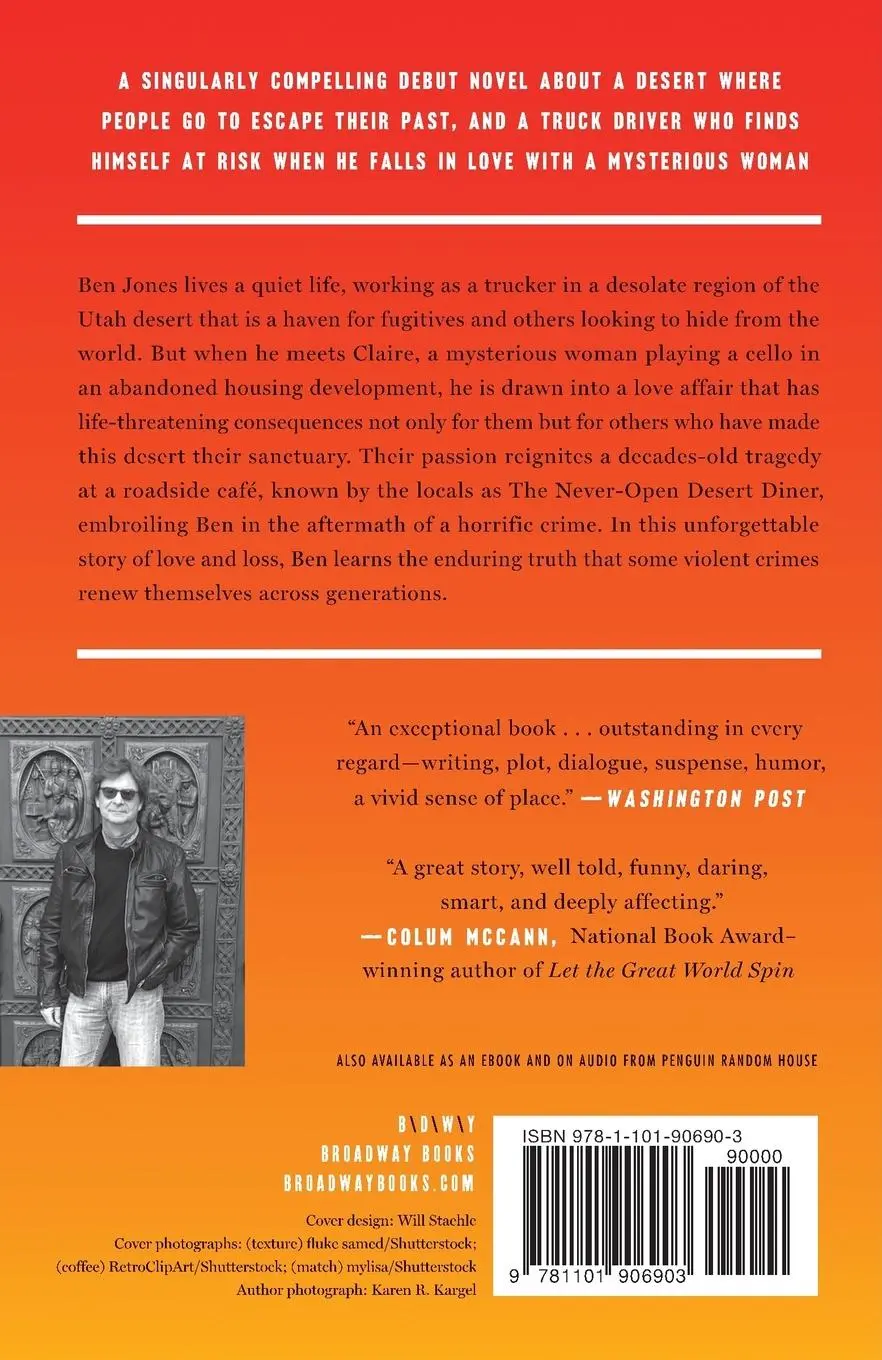 Rückseite: 9781101906903 | The Never-Open Desert Diner | A Novel | James Anderson | Taschenbuch