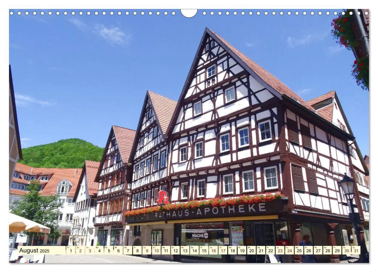 Bild: 9783435366903 | Unterwegs in Bad Urach (Wandkalender 2025 DIN A3 quer), CALVENDO...