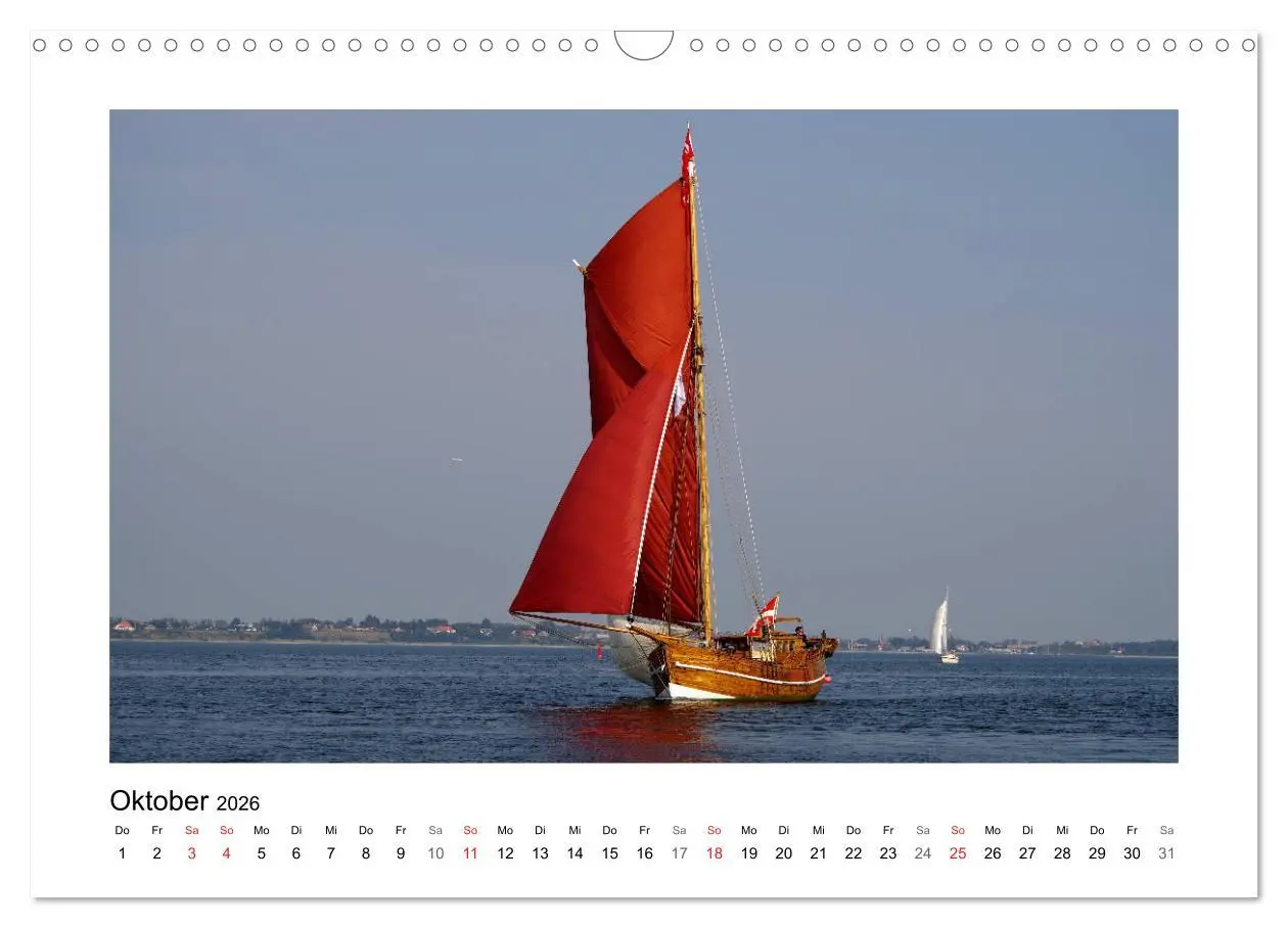 Bild: 9783457836903 | Segelschiffe auf dem Limfjord (Wandkalender 2026 DIN A3 quer),...