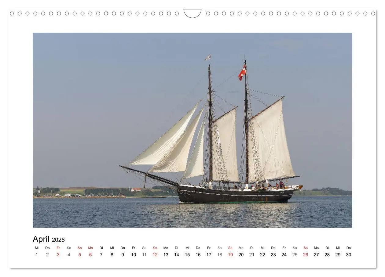 Bild: 9783457836903 | Segelschiffe auf dem Limfjord (Wandkalender 2026 DIN A3 quer),...