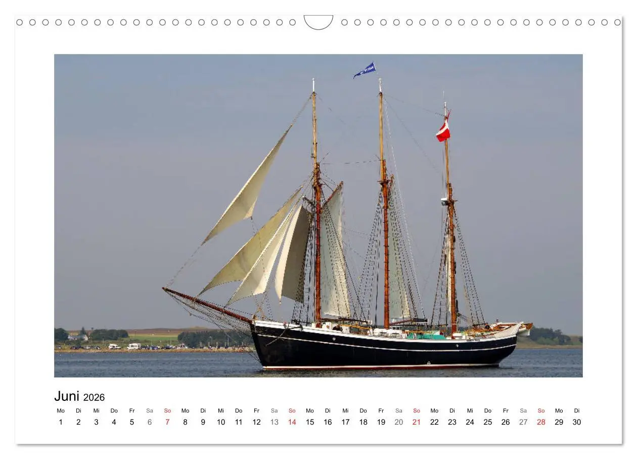 Bild: 9783457836903 | Segelschiffe auf dem Limfjord (Wandkalender 2026 DIN A3 quer),...