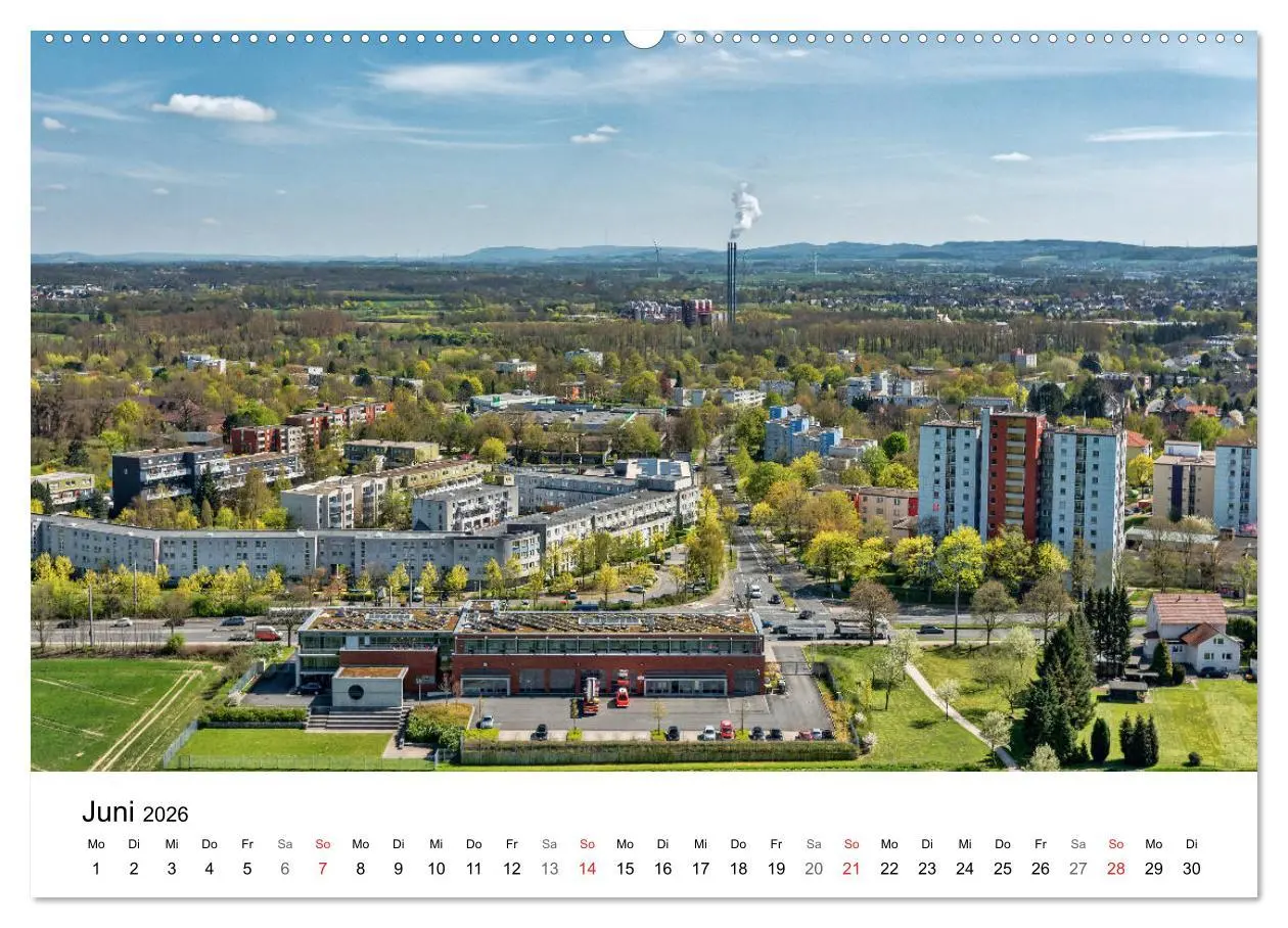 Bild: 9783457906903 | BIELEFELD aus der Vogelperspektive (Wandkalender 2026 DIN A2 quer),...