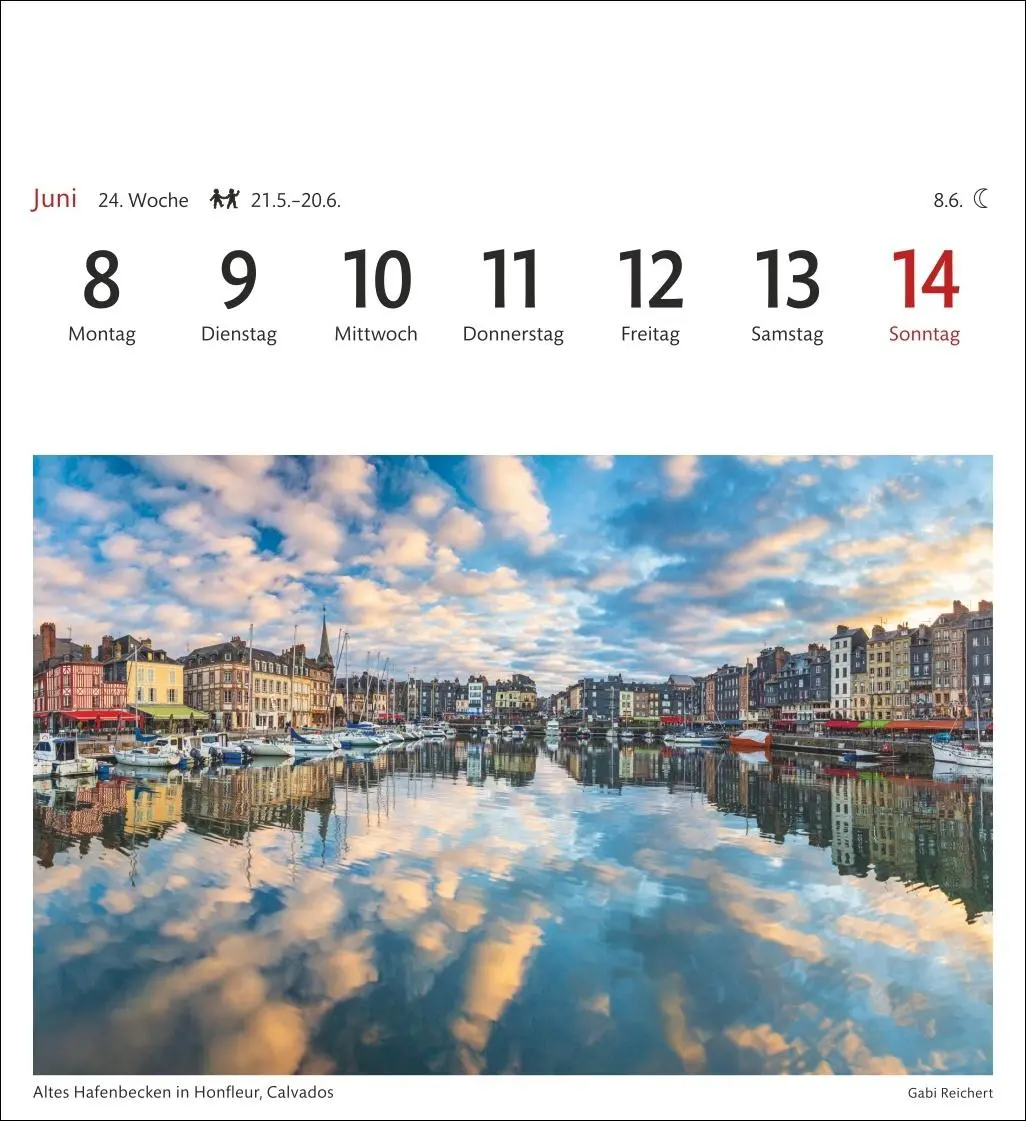 Bild: 9783840036903 | Bretagne &amp; Normandie Sehnsuchtskalender 2026 - Wochenkalender mit...