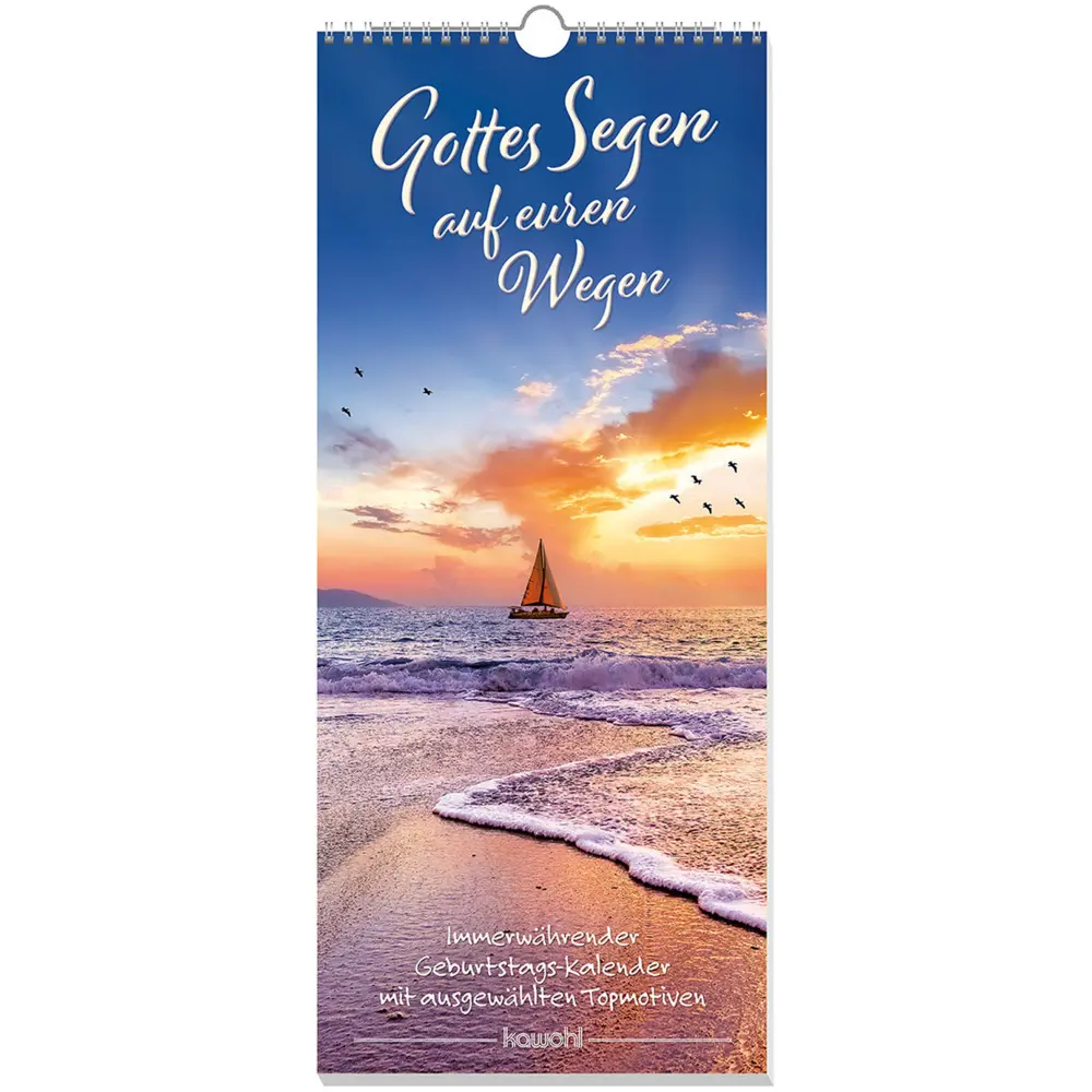 Cover: 9783880876903 | Gottes Segen auf euren Wegen | Immerwährender Geburtstags-Kalender