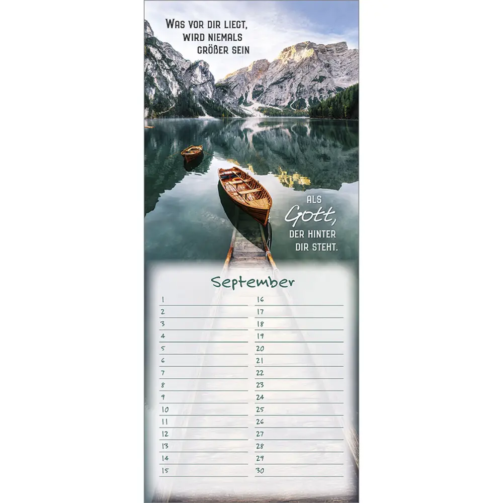 Bild: 9783880876903 | Gottes Segen auf euren Wegen | Immerwährender Geburtstags-Kalender