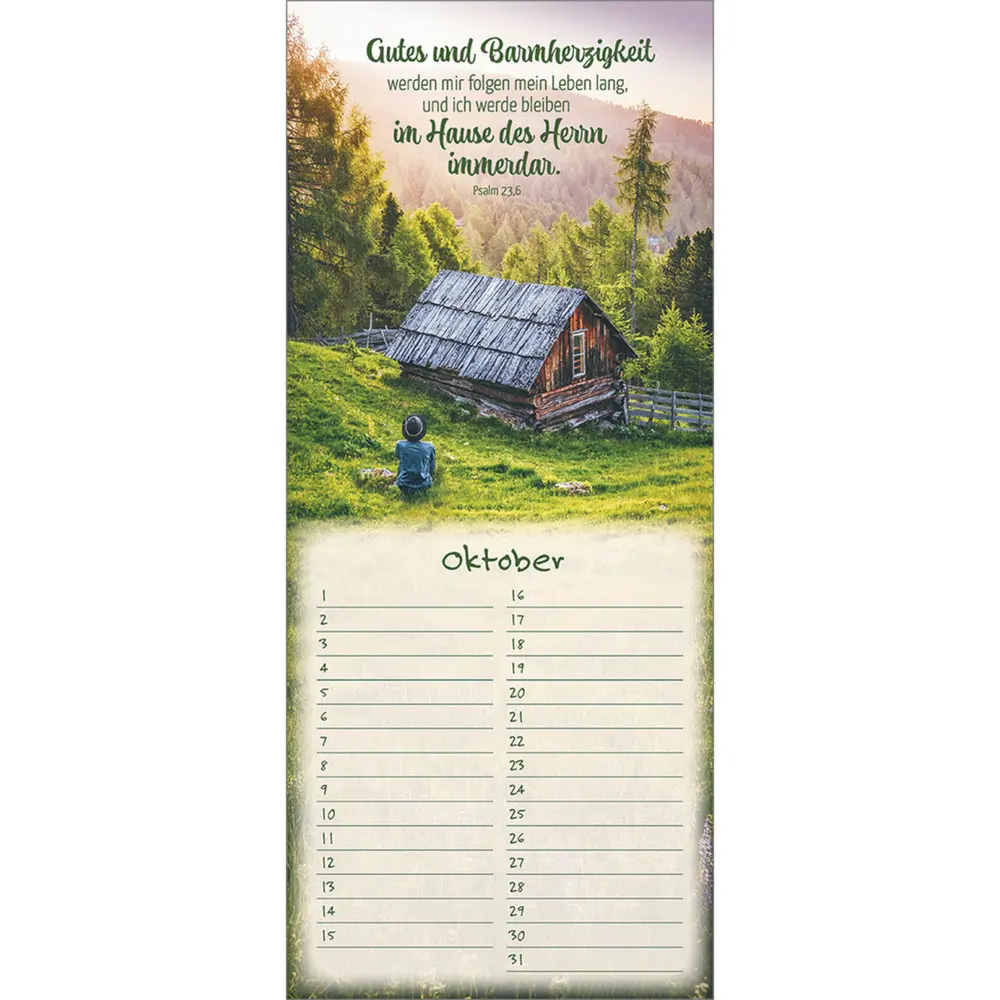 Bild: 9783880876903 | Gottes Segen auf euren Wegen | Immerwährender Geburtstags-Kalender