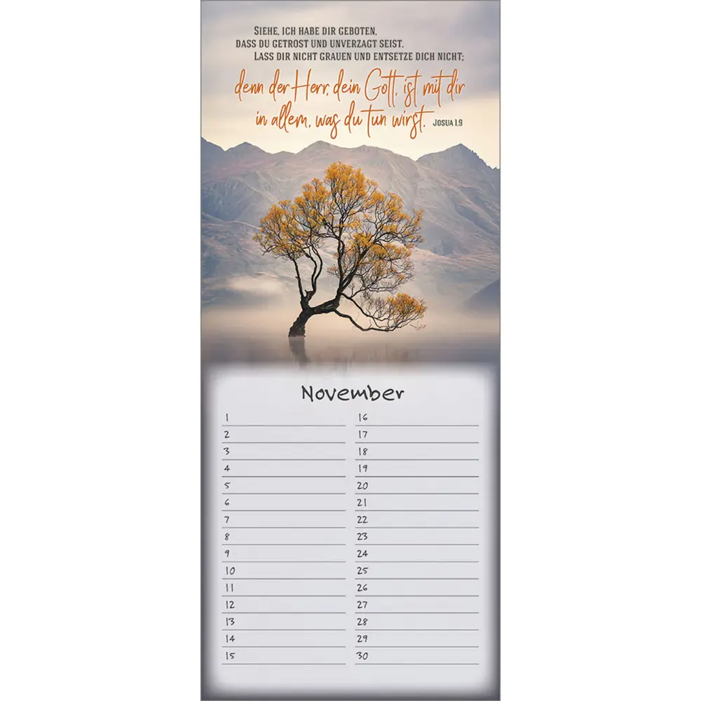 Bild: 9783880876903 | Gottes Segen auf euren Wegen | Immerwährender Geburtstags-Kalender