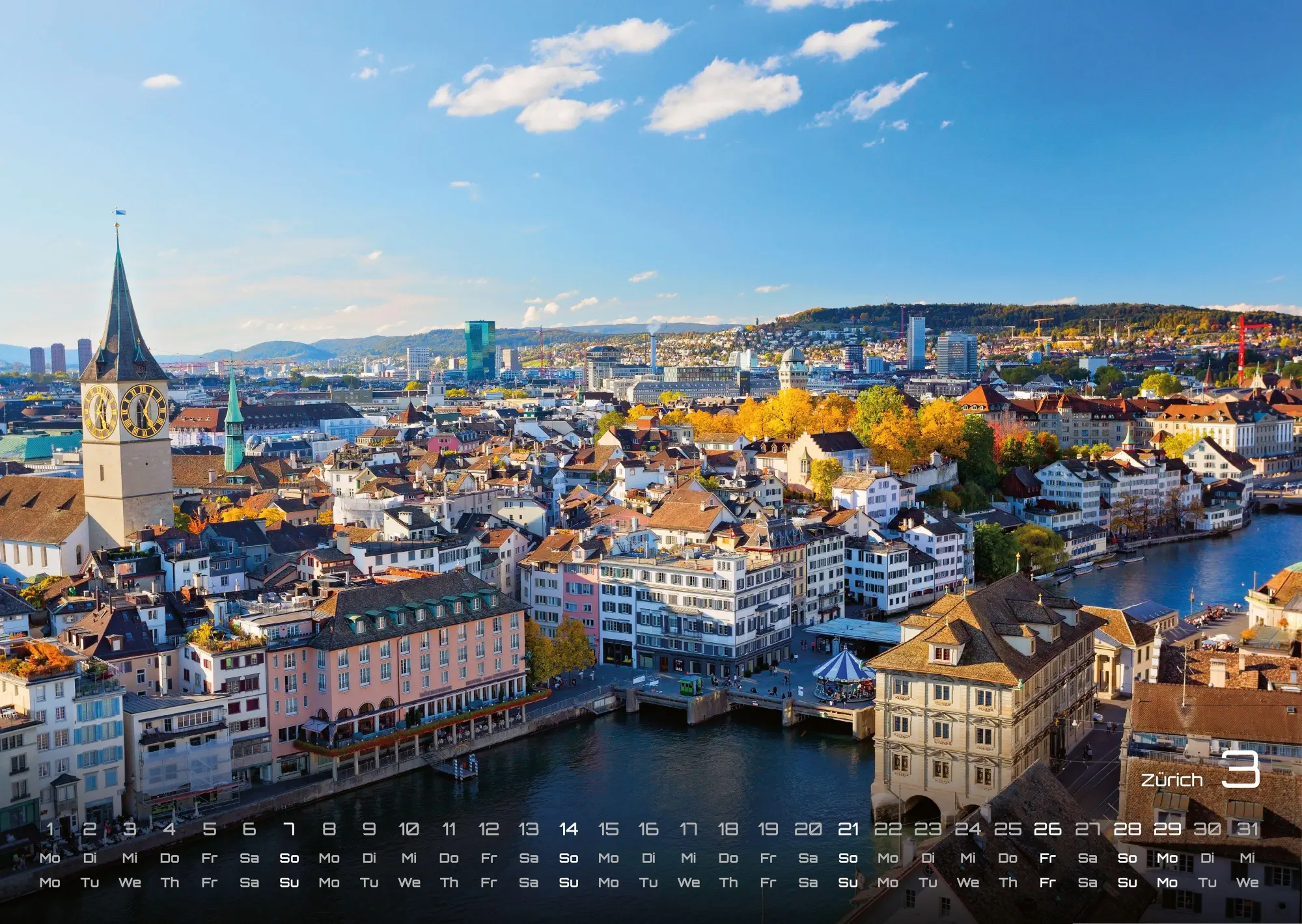 Bild: 9783986736903 | Schweiz - 2027 - Kalender DIN A3 | GP-Fever. de | Kalender | 15 S.