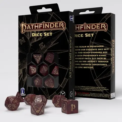 Cover: 5907699497003 | Pathfinder Dice Set: Avistan | Q-Workshop | EAN 5907699497003