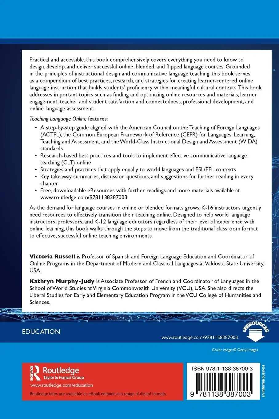 Rückseite: 9781138387003 | Teaching Language Online | Victoria Russell (u. a.) | Taschenbuch