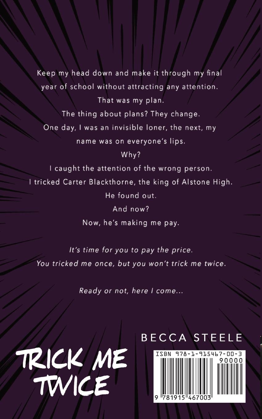 Rückseite: 9781915467003 | Trick Me Twice - Special Edition | Becca Steele | Taschenbuch | 2022