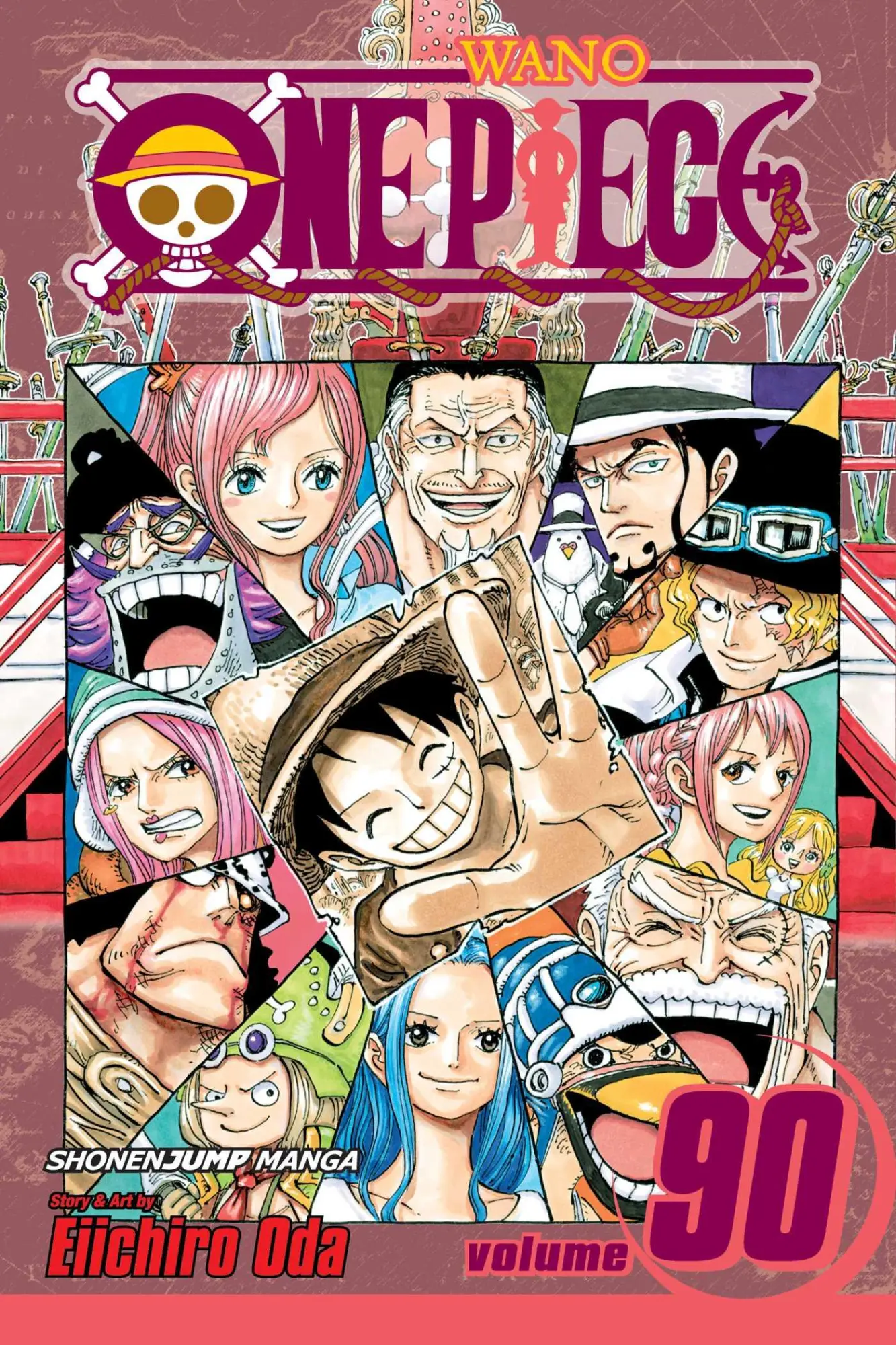 Cover: 9781974707003 | One Piece, Vol. 90 | Eiichiro Oda | Taschenbuch | Englisch | 2019