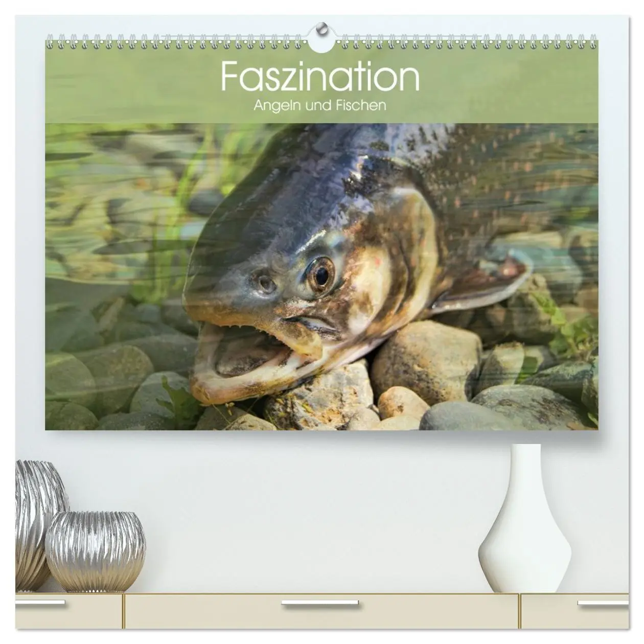 Cover: 9783457967003 | Faszination Angeln und Fischen (hochwertiger Premium Wandkalender...