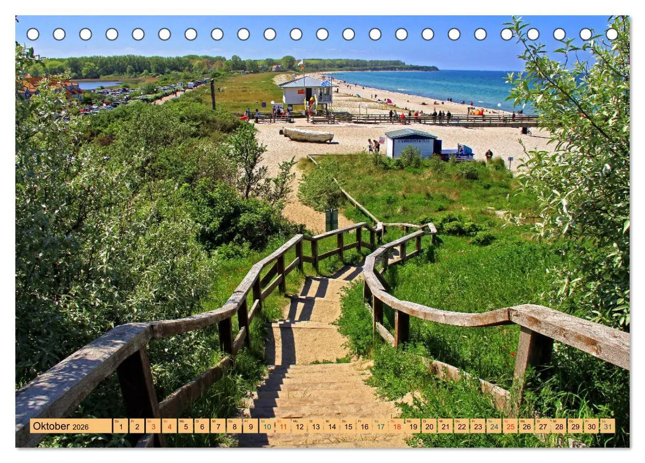 Bild: 9783516057003 | Impressionen Ostseebad Rerik (Tischkalender 2026 DIN A5 quer),...
