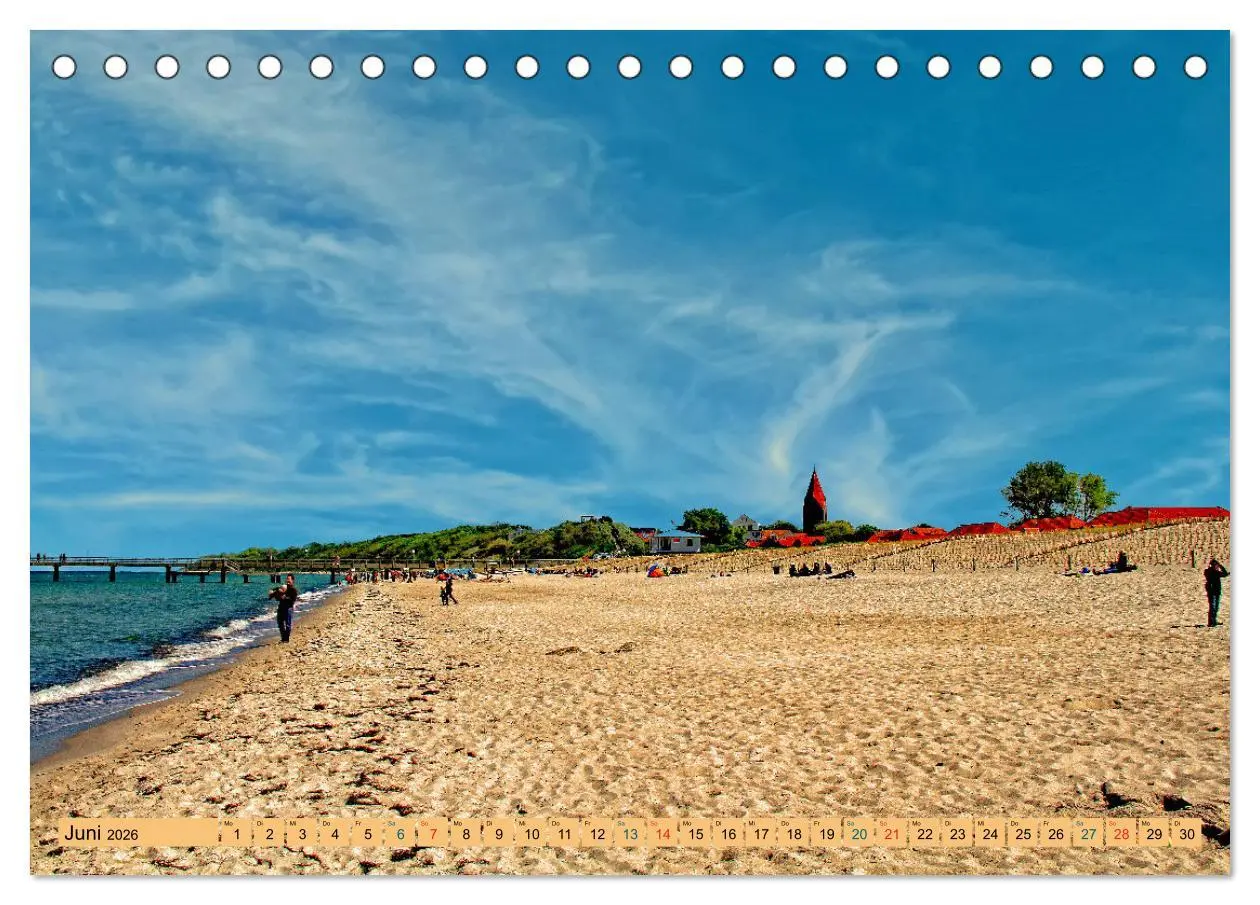 Bild: 9783516057003 | Impressionen Ostseebad Rerik (Tischkalender 2026 DIN A5 quer),...