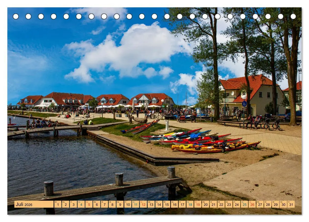 Bild: 9783516057003 | Impressionen Ostseebad Rerik (Tischkalender 2026 DIN A5 quer),...