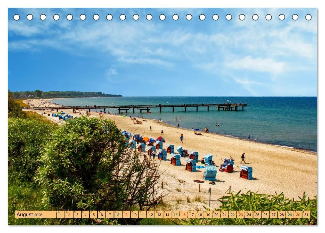 Bild: 9783516057003 | Impressionen Ostseebad Rerik (Tischkalender 2026 DIN A5 quer),...