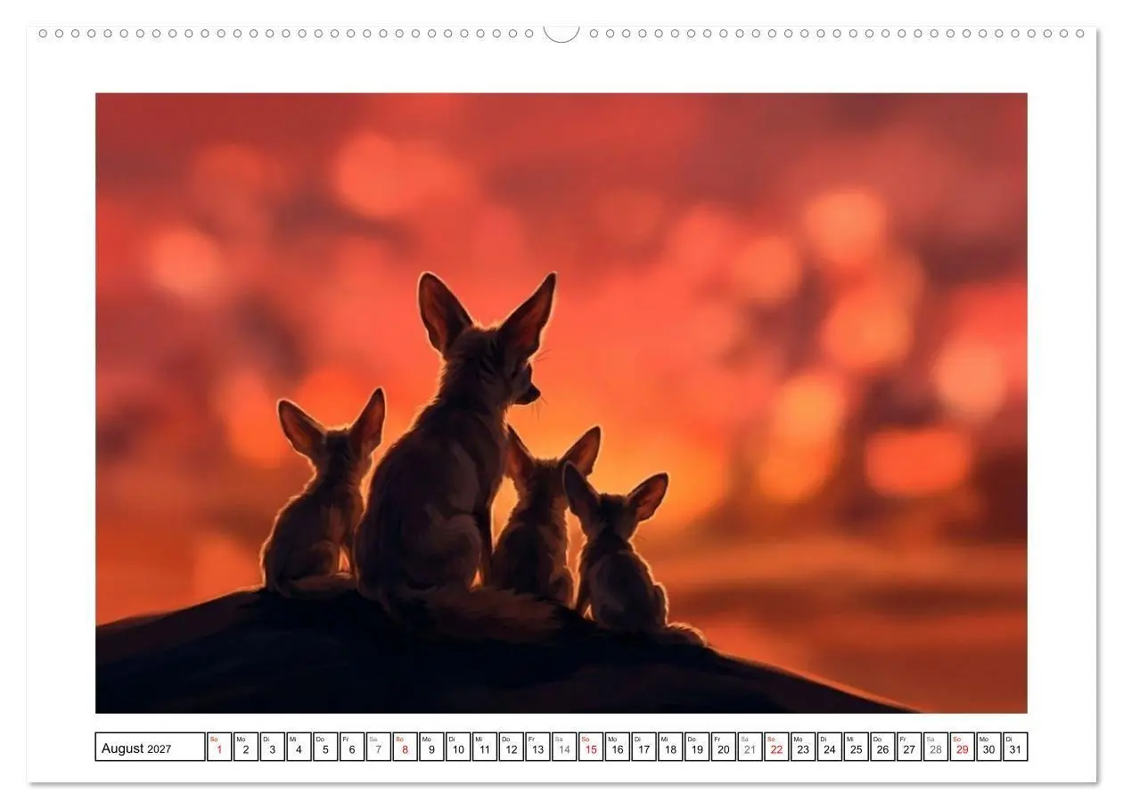 Bild: 9783516817003 | Fenneks - Neugierige Momente in der Wüste (hochwertiger Premium...